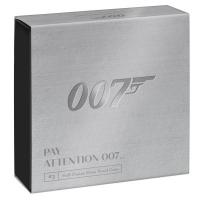 Grobritannien - 1 GBP James Bond 007: Pay Attention - 1/2 Oz Silber PP