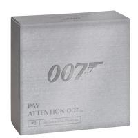 Grobritannien - 5 GBP James Bond 007: Pay Attention - 2 Oz Silber PP