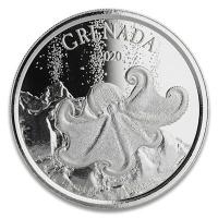 Grenada - 2 Dollar EC8_3 Diving Paradise 2020 - 1 Oz Silber