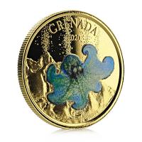 Grenada - 10 Dollar EC8_3 Diving Paradise PP 2020 - 1 Oz Gold Color