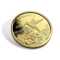 Dominica - 10 Dollar EC8_3 Hummingbird 2020 - 1 Oz Gold