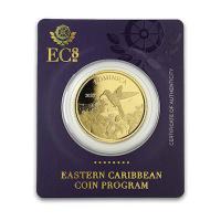 Dominica - 10 Dollar EC8_3 Hummingbird 2020 - 1 Oz Gold