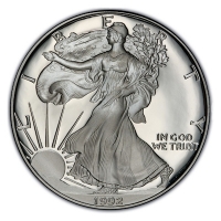 USA 1 USD Silver Eagle 1992 1 Oz Silber