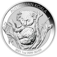 Australien 1 AUD Koala 2021 1 Oz Silber