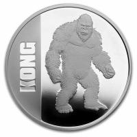 Niue 2 NZD Godzilla vs. Kong: King Kong PROOF 1 Oz Silber PP