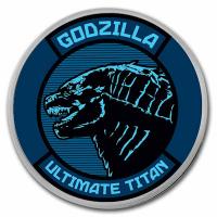 Niue 2 NZD Godzilla vs. Kong: Godzilla COLOR 1 Oz Silber Color
