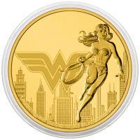 Niue - 250 NZD DC Comics(TM): Wonder Woman(TM) 2021 - 1 Oz Gold / nur 150!!!