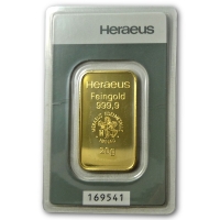 Goldbarren Umicore / Heraeus / Degussa 20g Gold