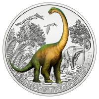 sterreich - 3 Euro Dino Taler Argentinosaurus 2021 - Mnze