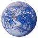 Fiji - 3 FJD Der Blaue Planet Erde (The Blue Marble) 2022 - 3 Oz Silber Gewlbte Prgung