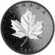Kanada - 50 CAD Maple Leaf in Motion 2024 - 5 Oz Silber Black Rhodium 
