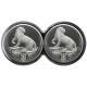 Südafrika - 10 Rand Big Five III Leopard 2026 - 2*1 Oz Silber Proof Set