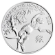 Grobritannien - 2 GBP Lunar Affe 2016 - 1 Oz Silber
