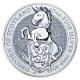 Grobritannien - 10 GBP Queens Beasts Unicorn Einhorn 2019 - 10 Oz Silber
