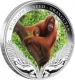 Orang Utans Wildlife Serie - 1 Oz Silber - CoA + Etui