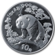 China - 10 Yuan Panda 1997 - 1 Oz Silber