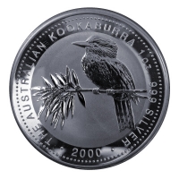 Australien 1 AUD Kookaburra 2000 1 Oz Silber