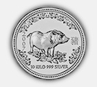 Silbermünzen 10 KG