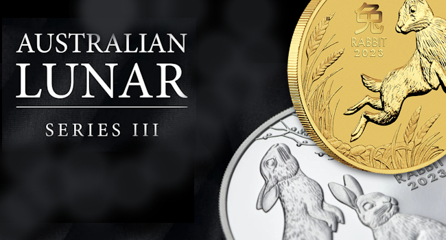 PerthMint Australia Lunar III Serie in Gold und Silber