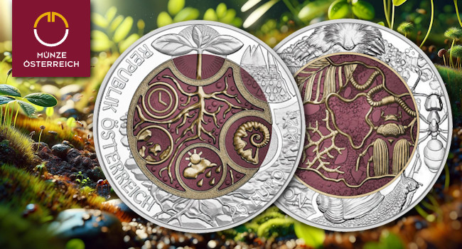 Münze Österreich: Niob Münze 2024