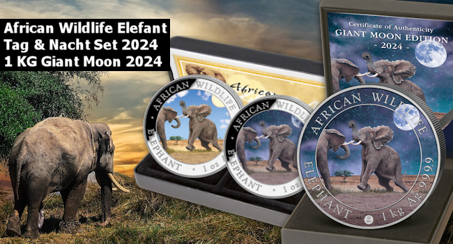 African Wildlife Elefant - Sammlerausgaben