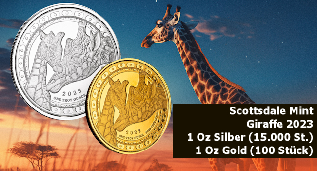 Scottsdale Mint: Giraffe 2023
