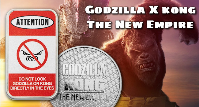 Godzilla x Kong: The New Empire Silberausgaben