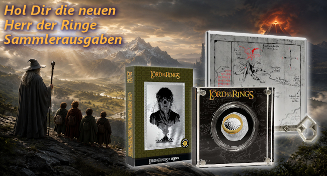 Herr der Ringe Sammlermünzen