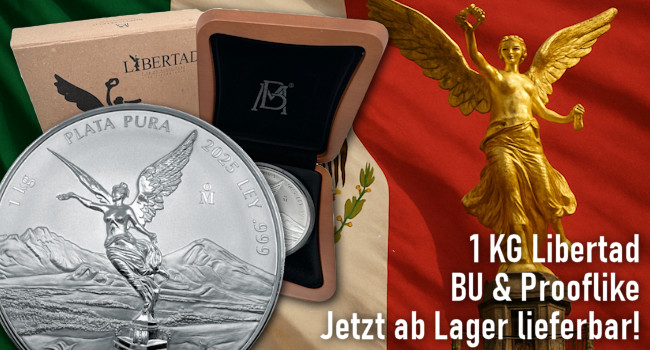 Libertad 2025 1 kg Silber