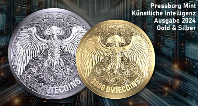 Pressburt Mint: KI 2024 in Gold & Silber