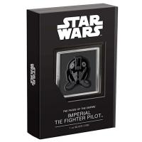 Niue - 2 NZD Star Wars Faces of the Empire (3.) Tie Fighter Pilot - 1 Oz Silber