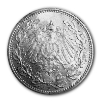 Deutsches Kaiserreich - 1/2 Mark (Diverse) - 2,5g Silber