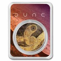 Dune - Der Sandwurm (Sand Worm) Color - 1 Oz Silber Blister Color