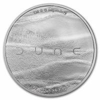 Dune - Der Sandwurm (Sand Worm) Color - 1 Oz Silber Blister Color