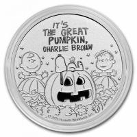 USA - 70 Jahre Peanuts Pumpkin Halloween 2021 - 1 Oz Silber