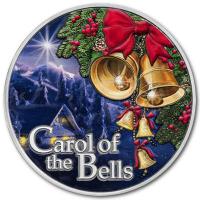 Kamerun - 500 CFA Glockenspiel (Carol of the Bells) - 1/2 Oz Silber Antik Finish