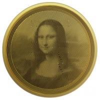 Tokelau - 100 NZD Icon (1.) Mona Lisa 2021 - 1 Oz Gold