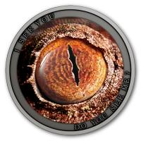 Niue - 1 NZD Eyes. I see You (2.) Do you see me? 2021 - 1/2 Oz Silber