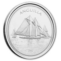 Anguilla - 2 Dollar EC8_4 Segelregatta 2021 - 1 Oz Silber