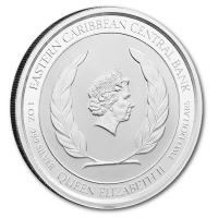 Anguilla - 2 Dollar EC8_4 Segelregatta 2021 - 1 Oz Silber