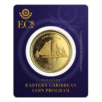 Anguilla - 10 Dollar EC8_4 Segelregatta 2021 - 1 Oz Gold