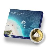 Anguilla - 10 Dollar EC8_4 Segelregatta PP 2021 - 1 Oz Gold Color
