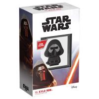 Niue - 2 NZD Chibi Star Wars (10.) Kylo Ren(TM) 2021 - 1 Oz Silber