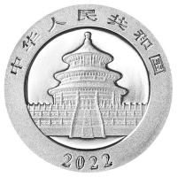 China - 30 Yuan Panda 2022 - 1g Platin