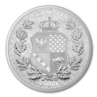Germania Mint - 5 Mark Austria & Germania 2021 - 1 Oz Silber