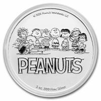 USA - 70 Jahre Peanuts Snoopy Christmas 2021 - 1 Oz Silber