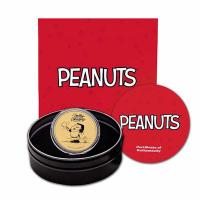 USA - 70 Jahre Peanuts Snoopy Christmas 2021 - 1 Oz Gold