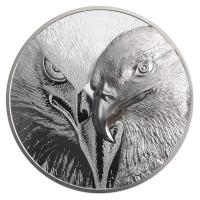 Mongolei - 20.000 Togrog Majestic Eagle 2021 - 1 KG Silber