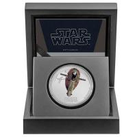 Niue - 2 NZD Star Wars Boba Fetts Starfighter (Sklave II) 2022 - 1 Oz Silber PP