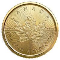 Kanada - 5 CAD Maple Leaf 2022 - 1/10 Oz Gold